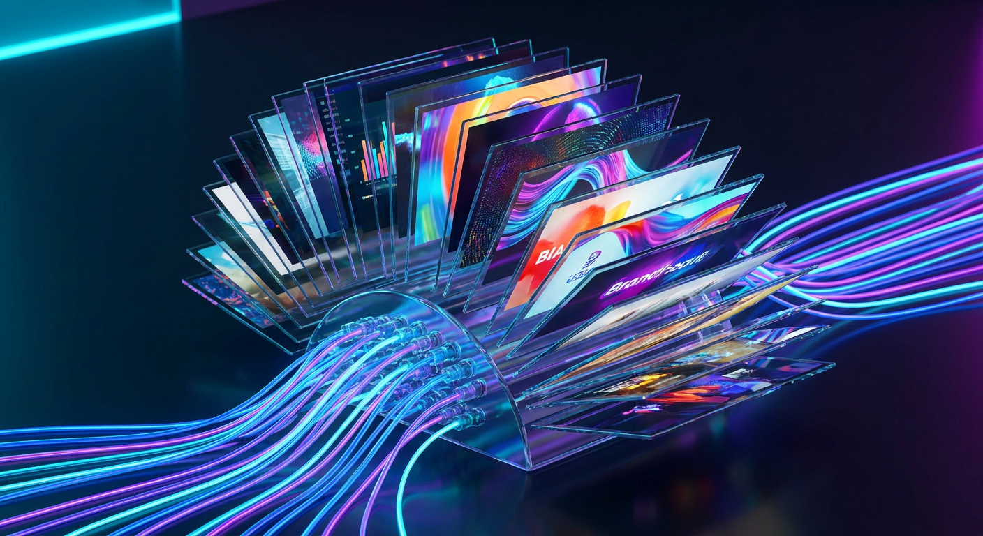 Automated creative testing using AI ad optimization software