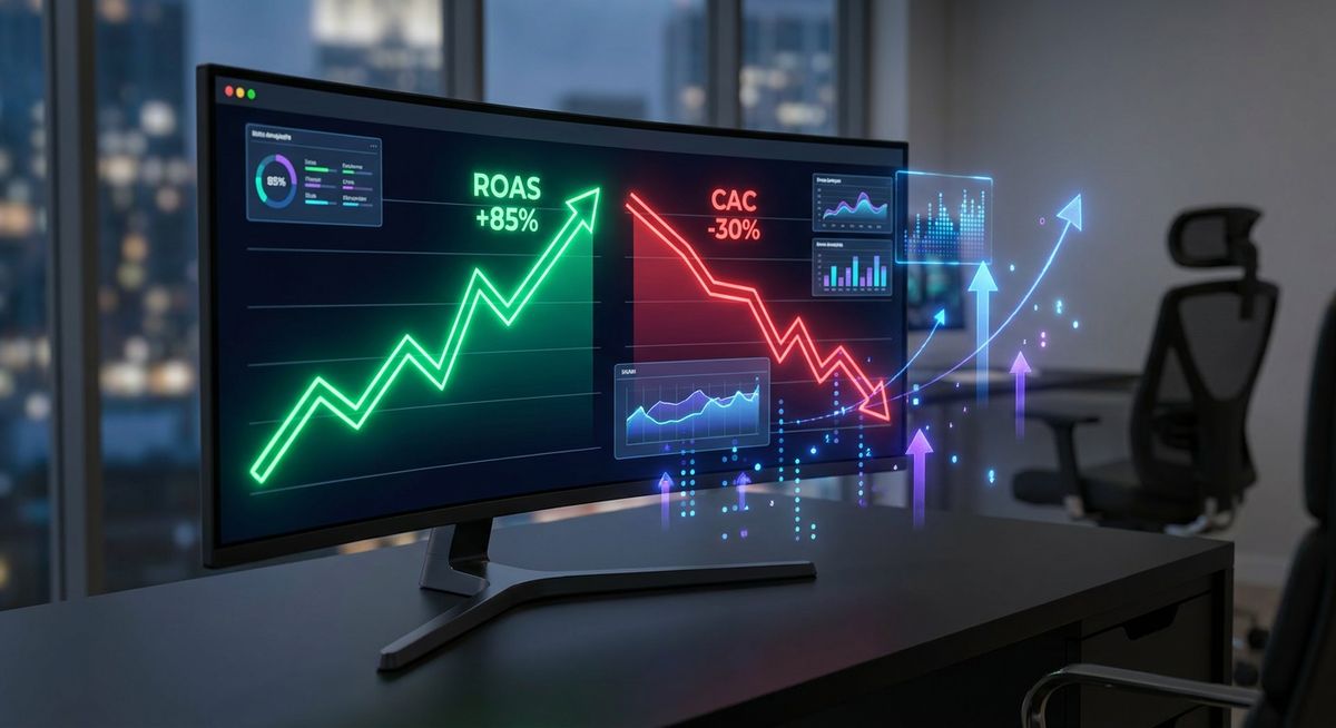 How to Scale Paid Media and Lower CAC Using an AI Ad Design Tool