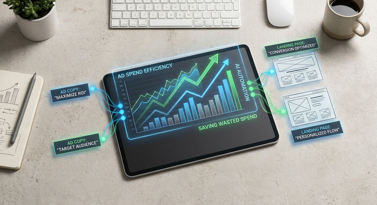 Stop Wasting Ad Spend: Why You Need an Automated Landing Page and Ad Generator