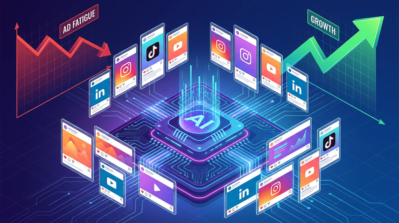 How to Beat Ad Fatigue and Scale ROI with an Ad Creative Generator AI