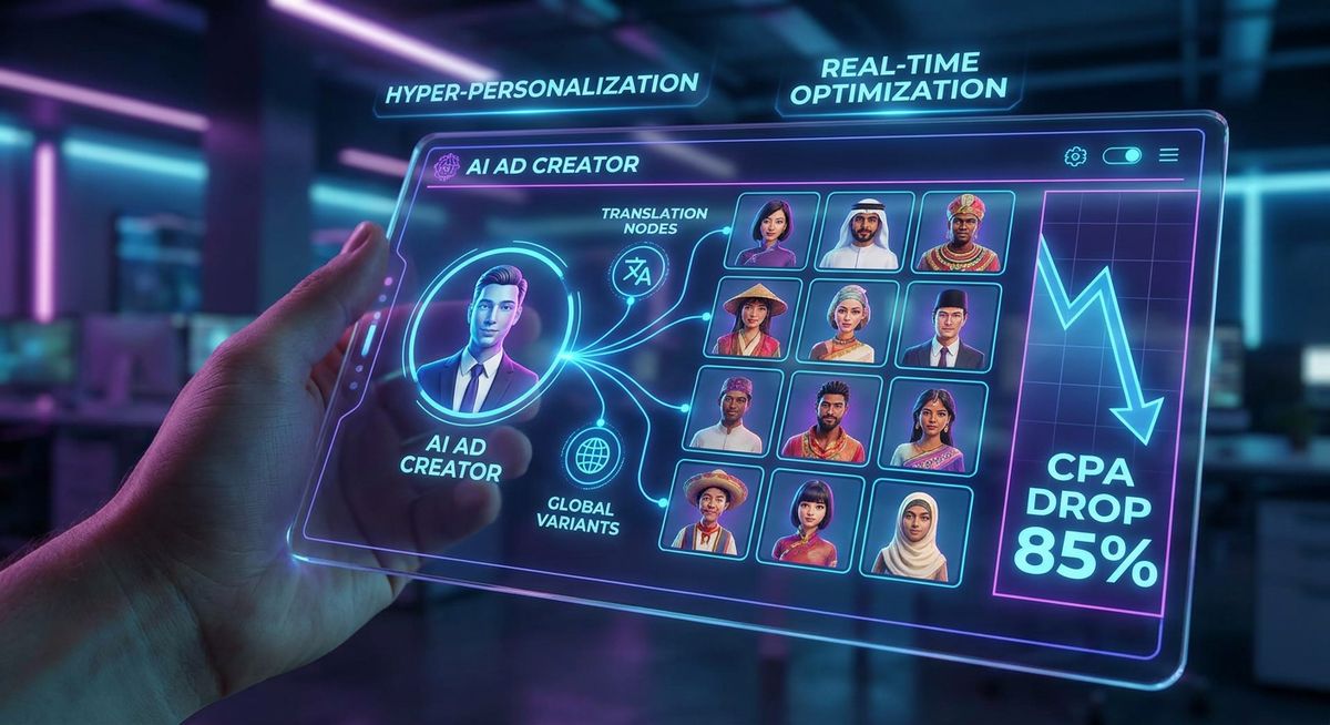 How an AI Ad Creator Tool Can Slash Your CPA and Beat Ad Fatigue