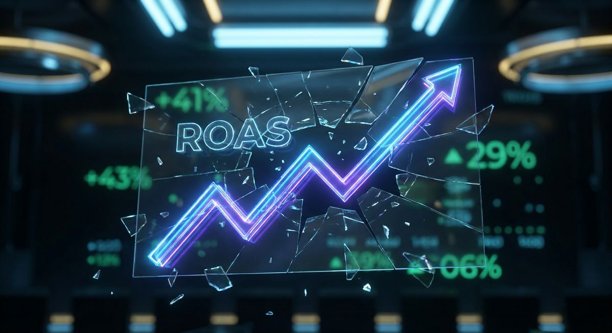 Skyrocketing Return on Ad Spend Graph