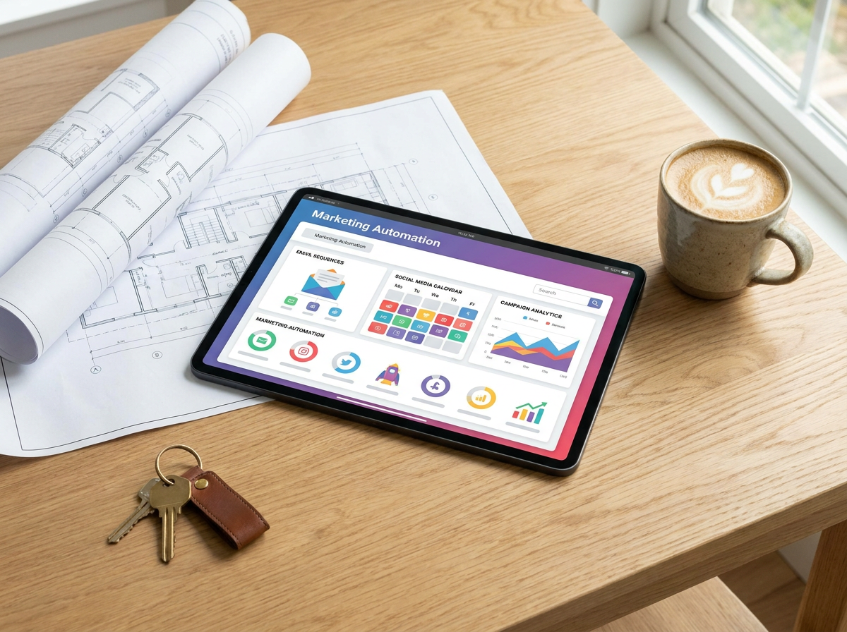 ChatGPT for Realtors marketing automation dashboard