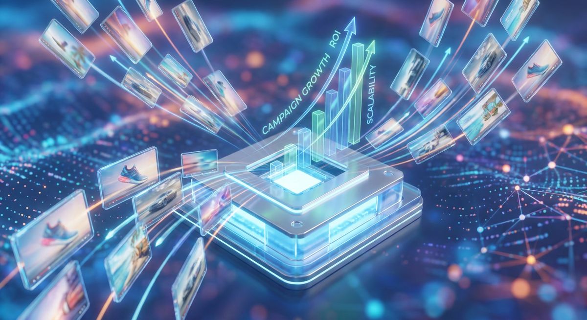 How to Scale Your Campaigns Faster Using an Automated AI Ad Maker