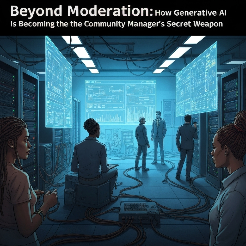 Beyond Moderation: How Generative AI Is Becoming the Community Manager's Secret Weapon