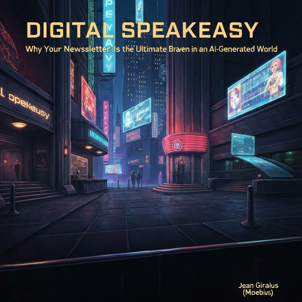 The Digital Speakeasy: Why Your Newsletter Is the Ultimate Brand Haven in an AI-Generated World - ButtonAI