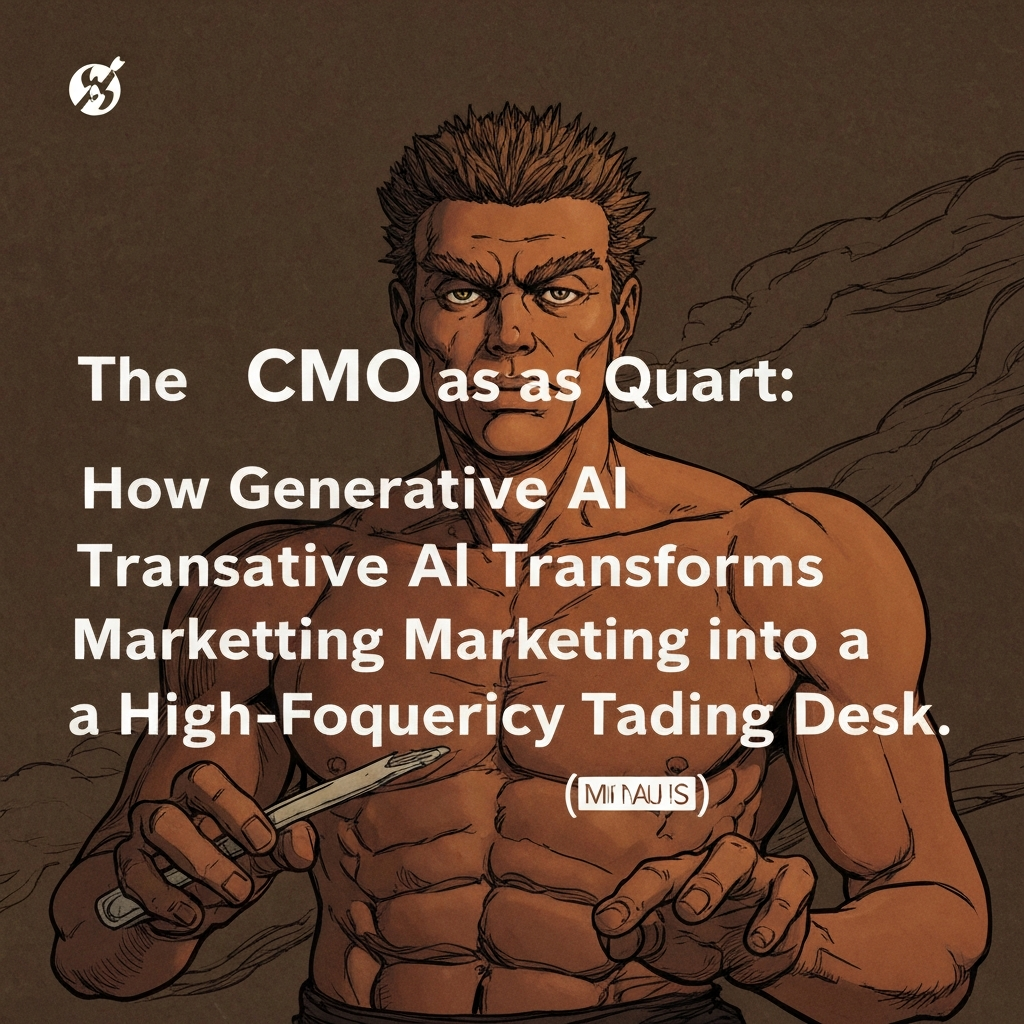 The CMO as Quant: How Generative AI Transforms Marketing into a High-Frequency Trading Desk. - ButtonAI