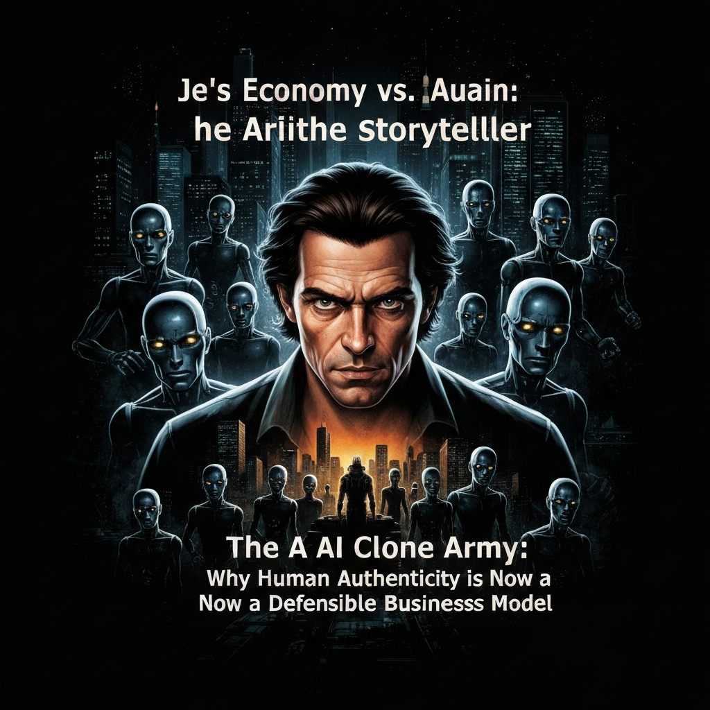 The Creator Economy vs. The AI Clone Army: Why Human Authenticity is Now a Defensible Business Model - ButtonAI
