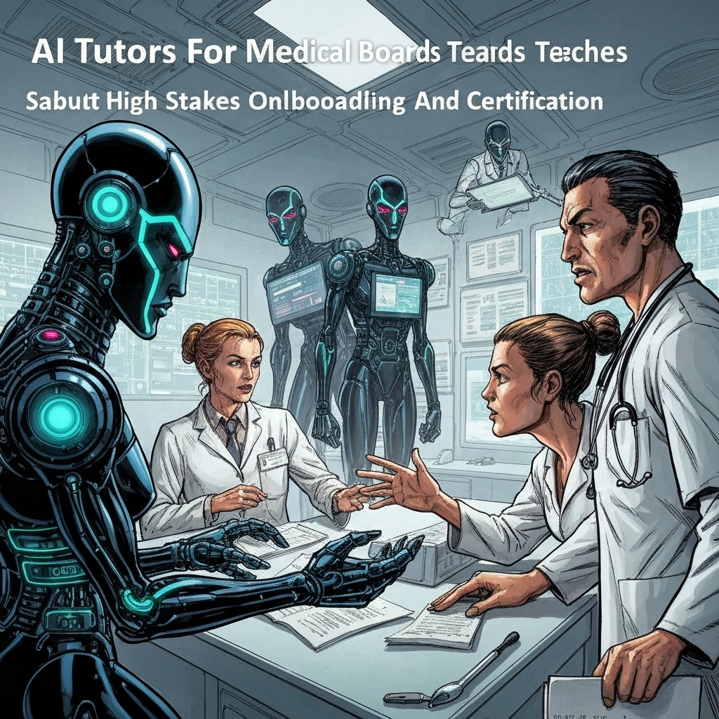 The AI Proctor: What The Rise Of Ai Tutors For Medical Boards Teaches Saas Marketers About High Stakes Onboarding And Certification.