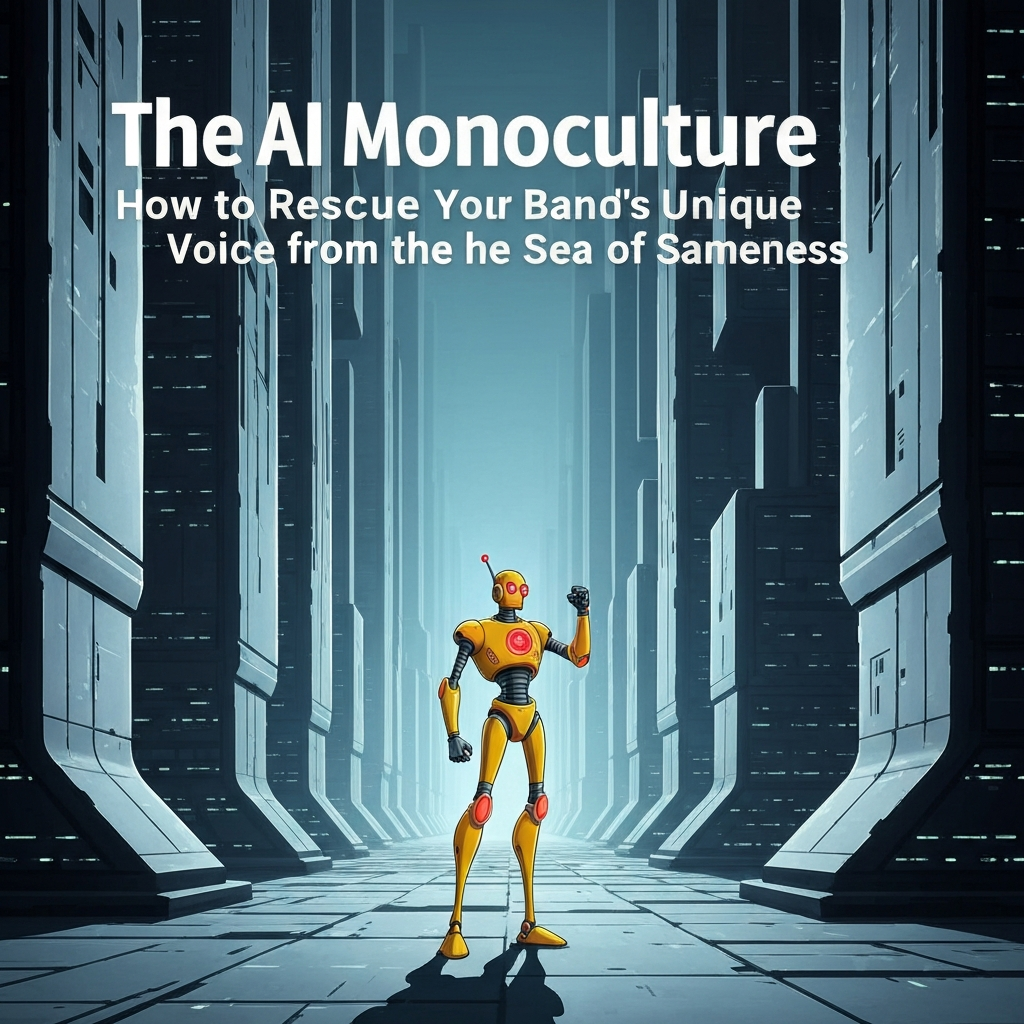The AI Monoculture: How to Rescue Your Brand's Unique Voice from the Sea of Sameness - ButtonAI