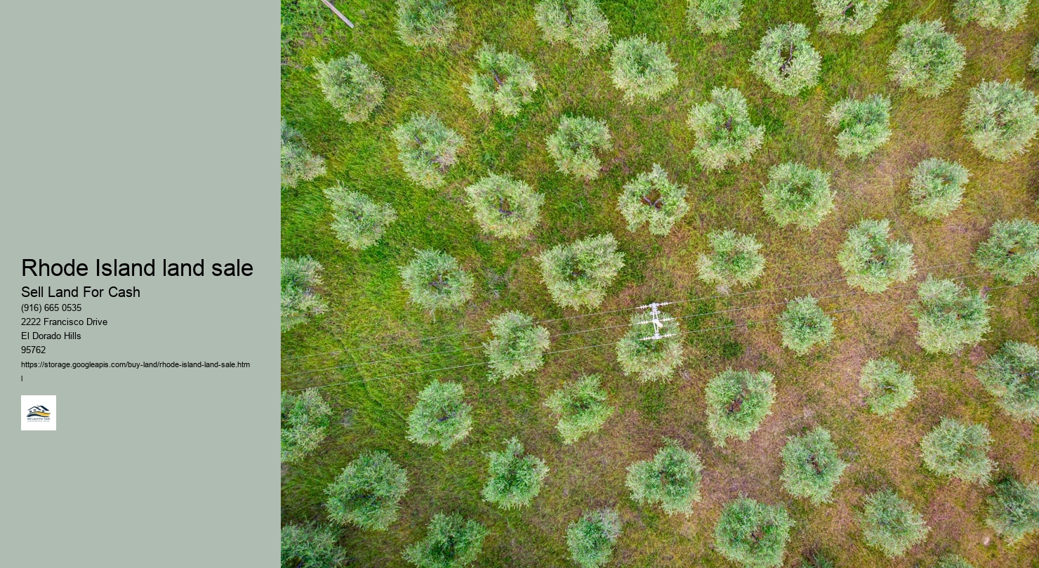 Rhode Island land sale