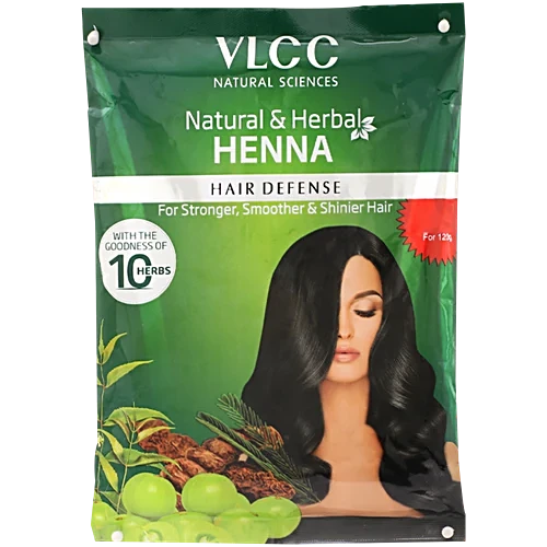 VLCC Natural & Herbal Henna Hair Shine & Darkens Hair Colour, 120 g