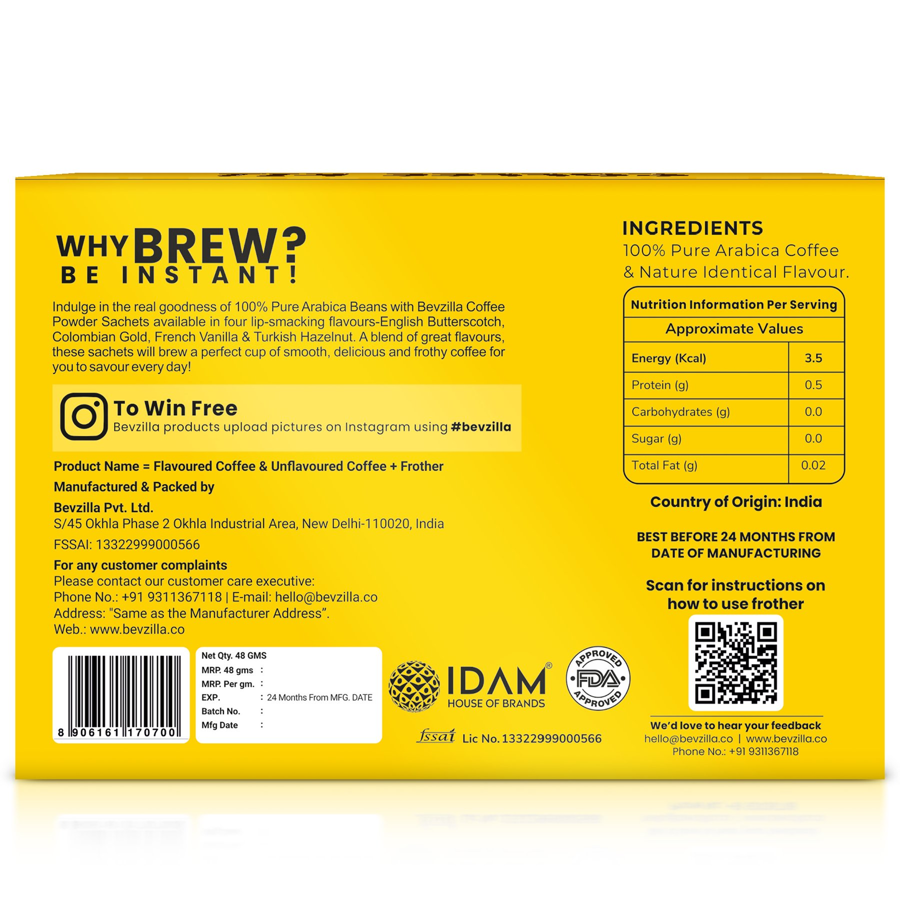 Bevzilla Cafe Coffee Kit thumbnail 3
