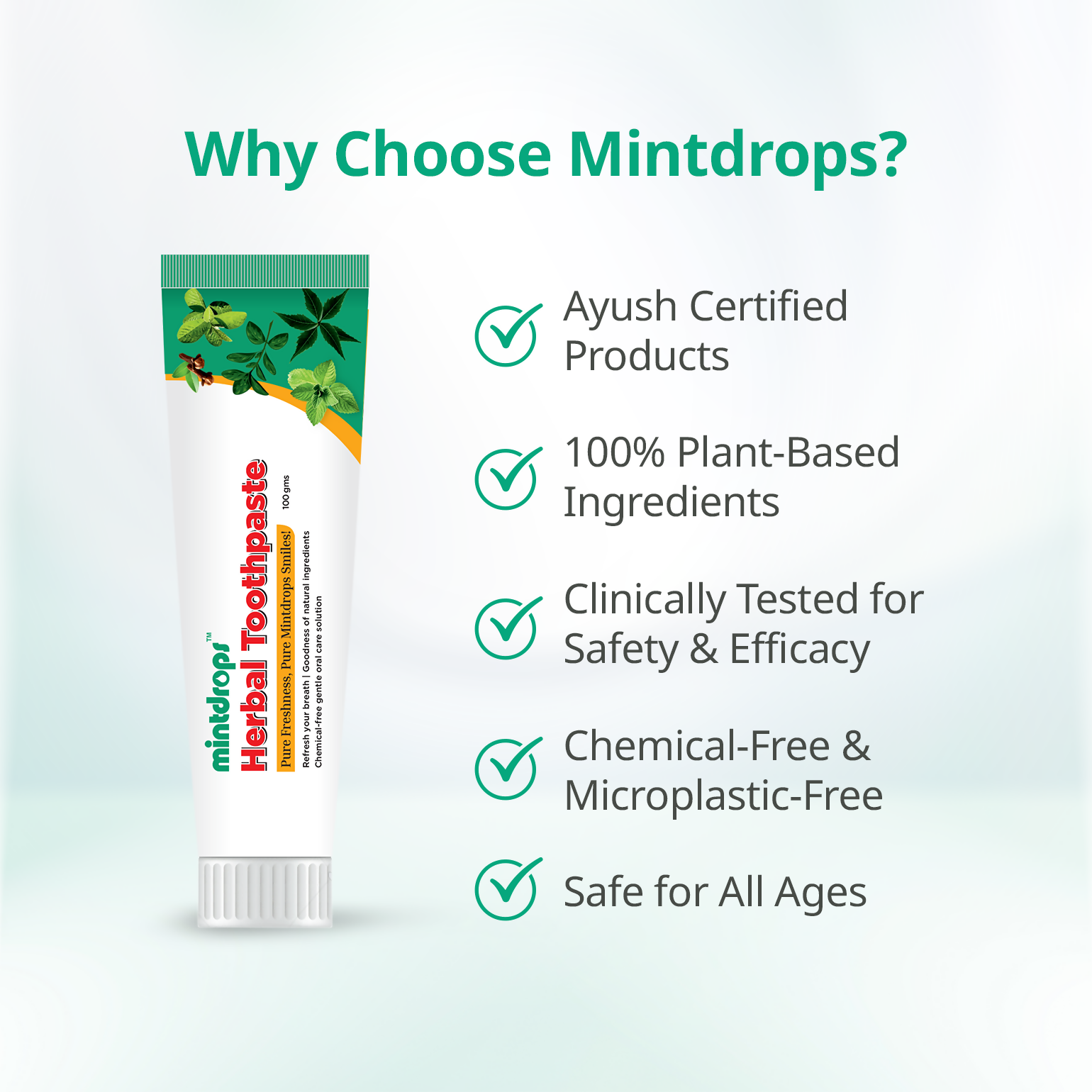 Mintdrops Herbal Toothpaste thumbnail 5