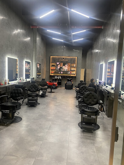 Twin scissors barbershop