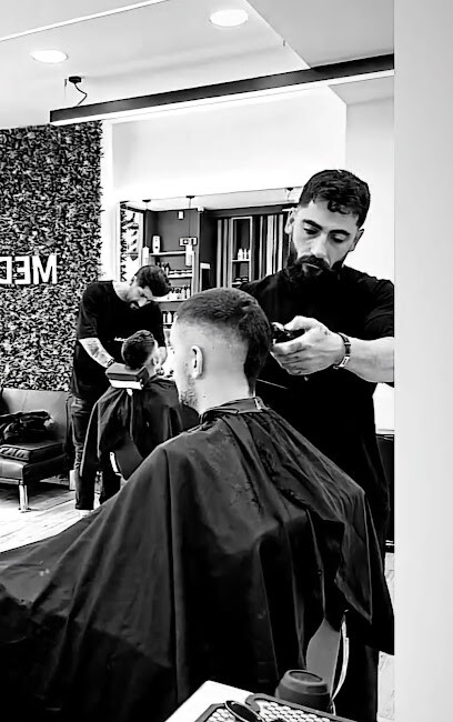 Old school barbers crew