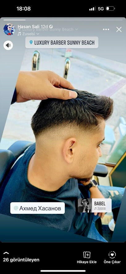 Luxury Barber Sunny Beach