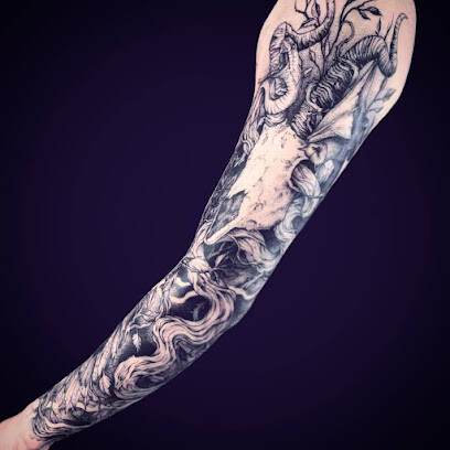 Industrial Sting tattoo