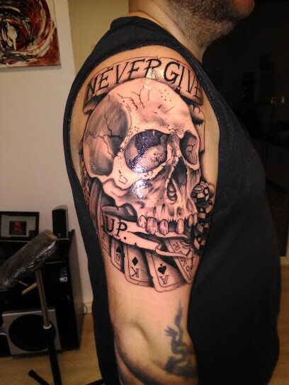 Farb Fleck Tattoo OG