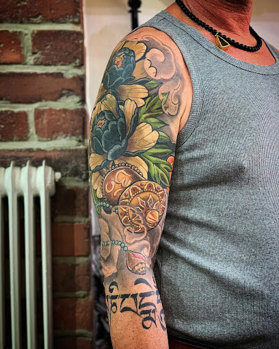 Golden Dagger Tattoo