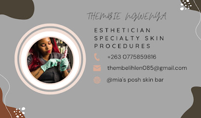 Mia's posh skin bar/spa