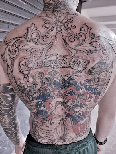 rock'n roll circus tattoo