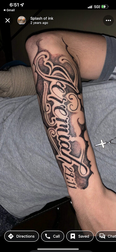 Splash of ink