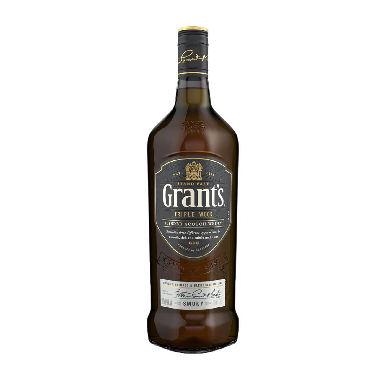 Grant’s TRIPLE WOOD SMOKY 1000 ml Pret Mic bestvalue