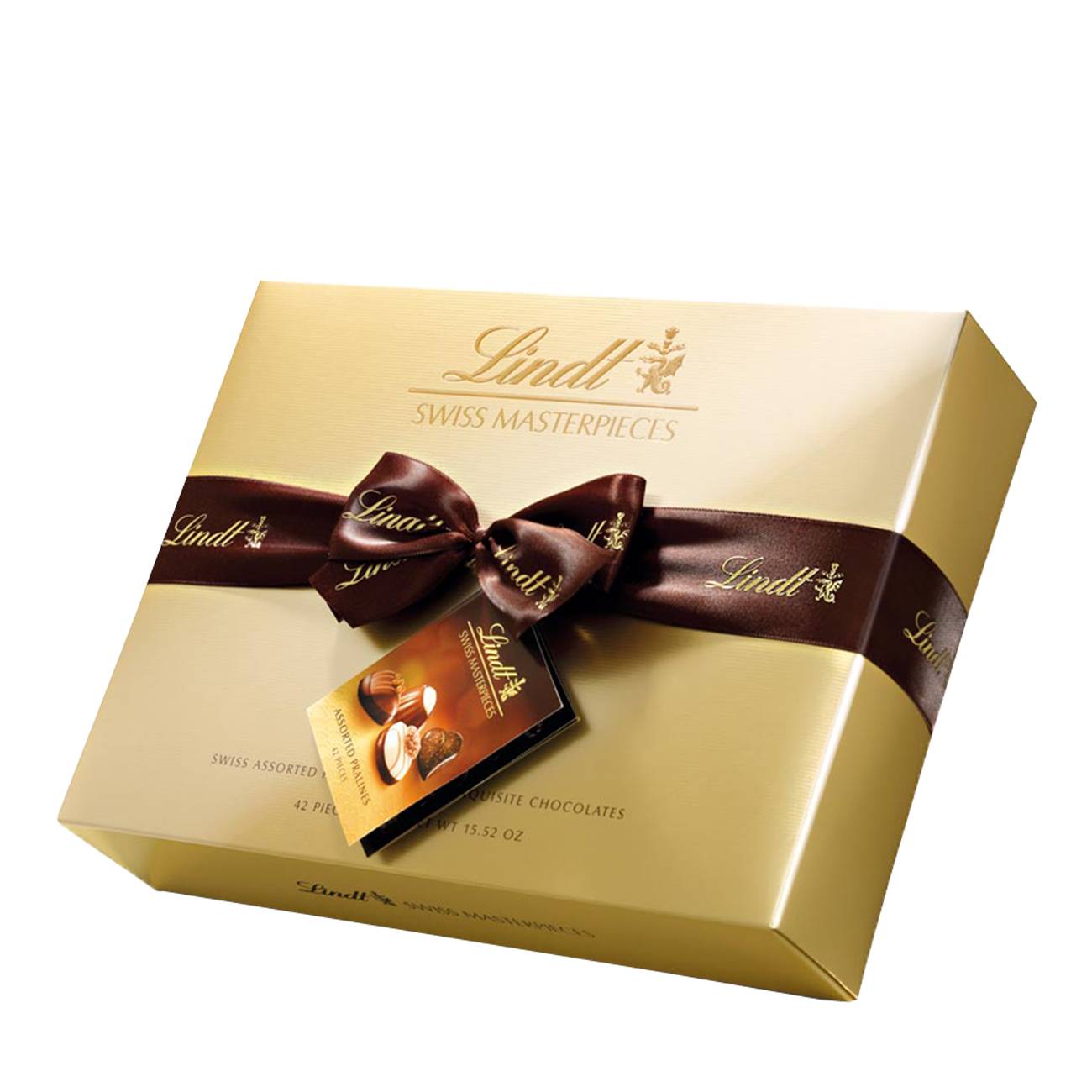 Assorted Swiss Masterpieces Box 440 Gr - Lindt