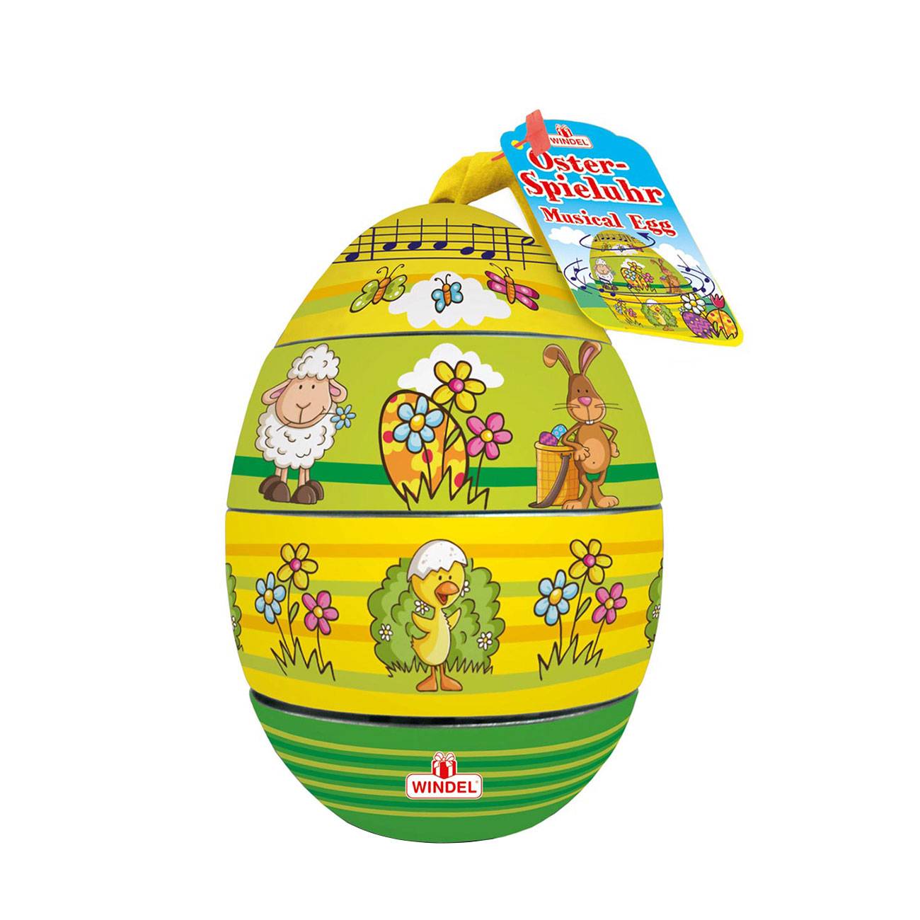 BENNY BEN MUSICAL EGG WITH CHOCOLATE 150 gr