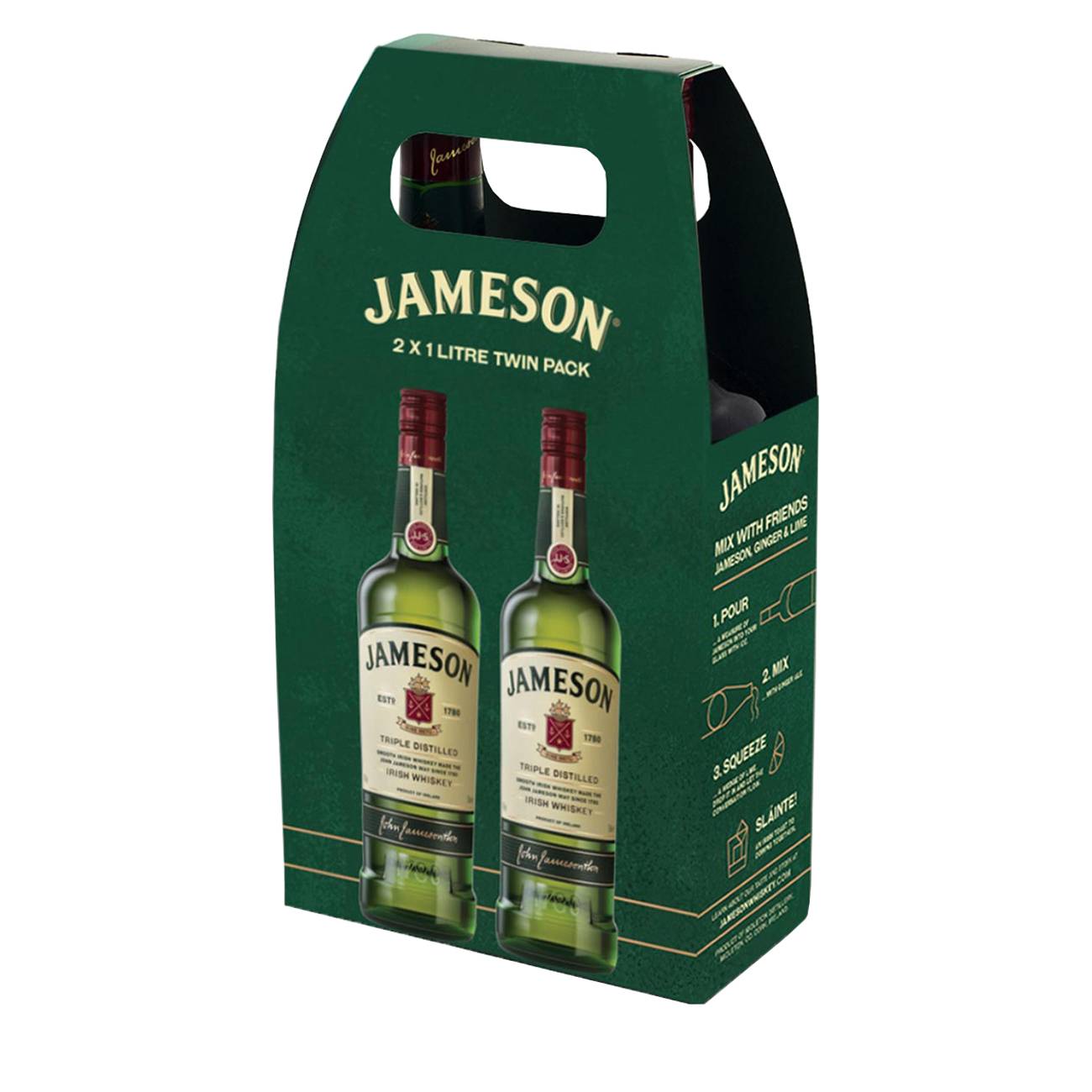 Jameson Twinpack 2000 ml Pret Mic 2000