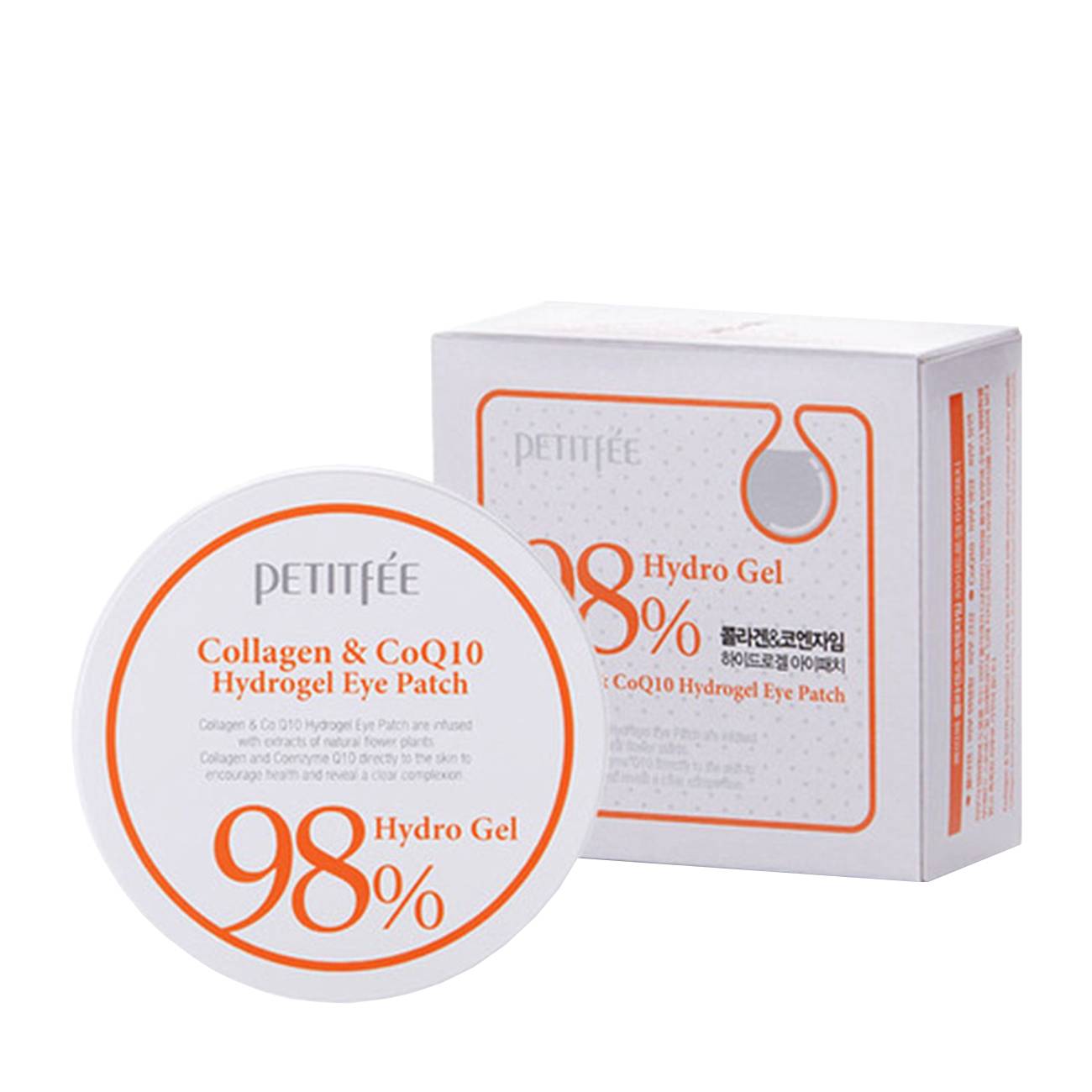 Collagen & CoQ10 Hydrogel Eye Patch -60 pieces 84 gr original Petitfee bestvalue