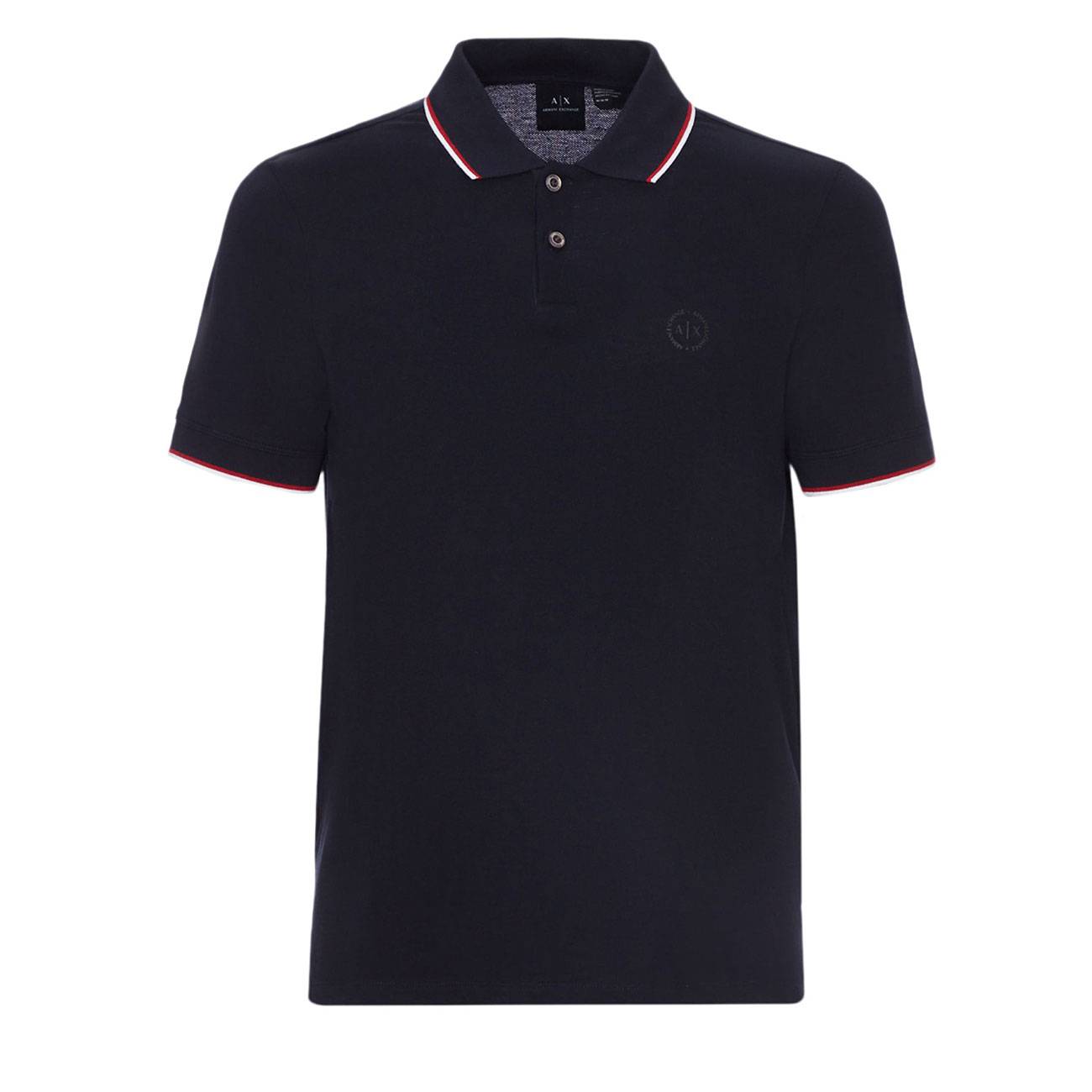 POLO SHIRT WITH CONTRAST PROFILES XL