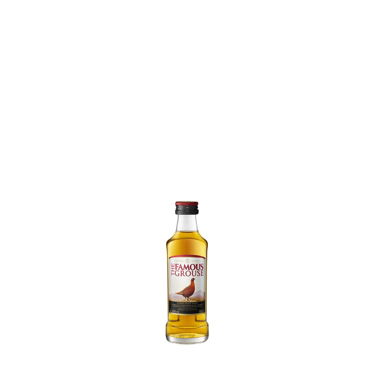 The Famous Grouse Blended Scotch 50 ml Pret Mic Bauturi