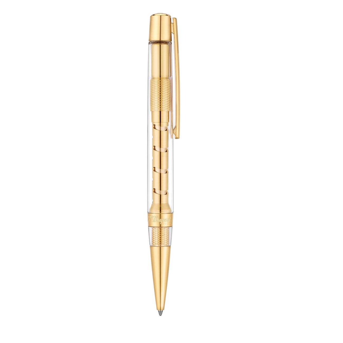 405726 COMPOSITE AND YELLOW GOLD FINISH BALLPOINT PEN