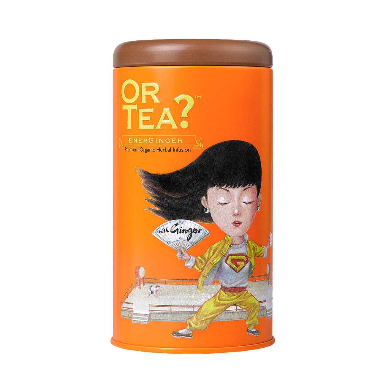 EnerGinger Organic Tea – Metal Tin 75 gr bestvalue.eu