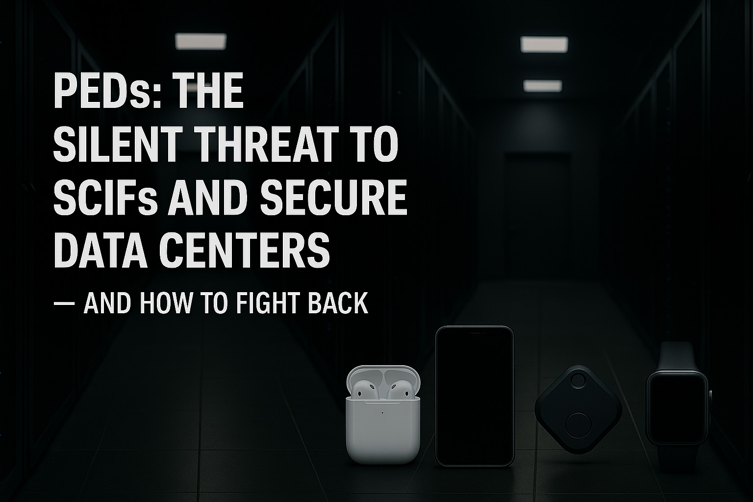 PEDs: The Silent Threat to SCIFs and Secure Data Centers — And How to Fight Back