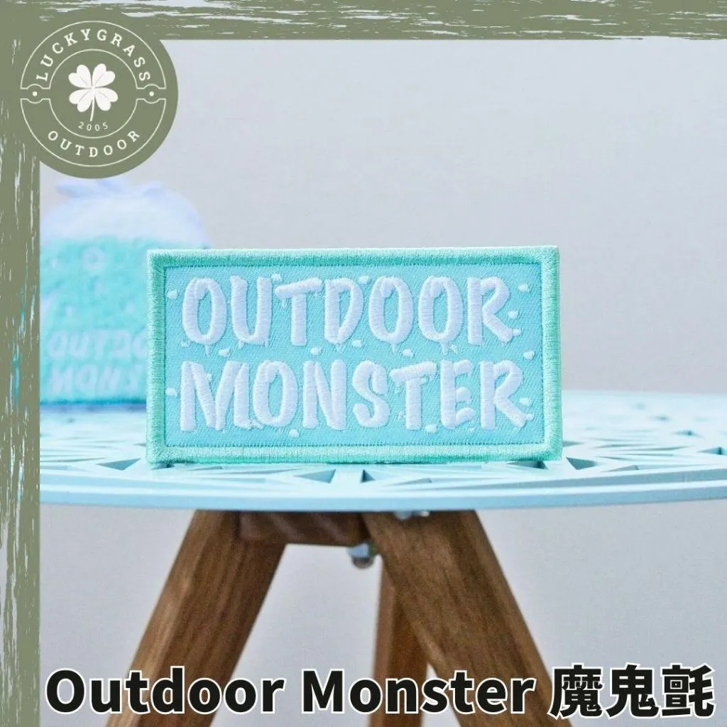 Hyggelig Outdoor Monster 文字款魔鬼氈