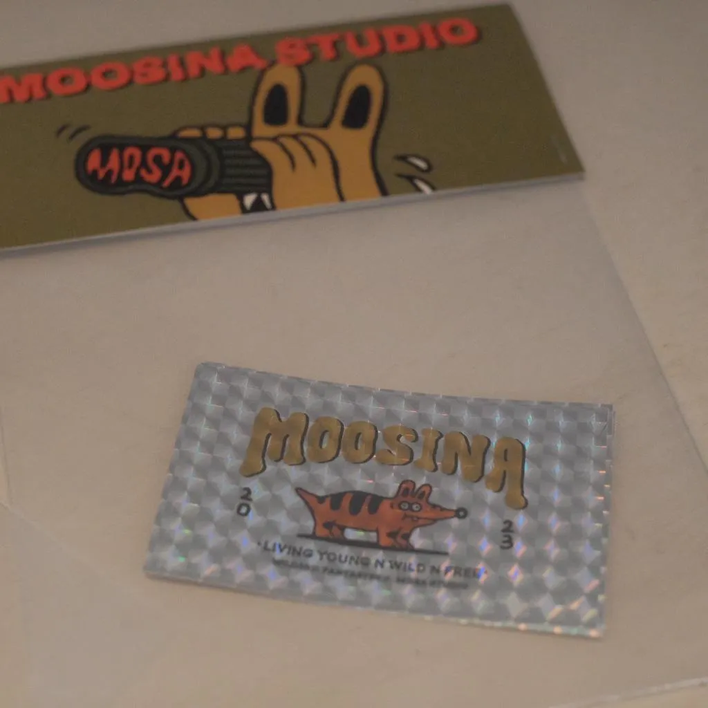 Moosina 怪獸閃貼（4入組）