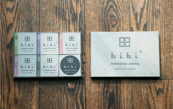HIBI 薰香火柴｜經典系列 5入禮盒組