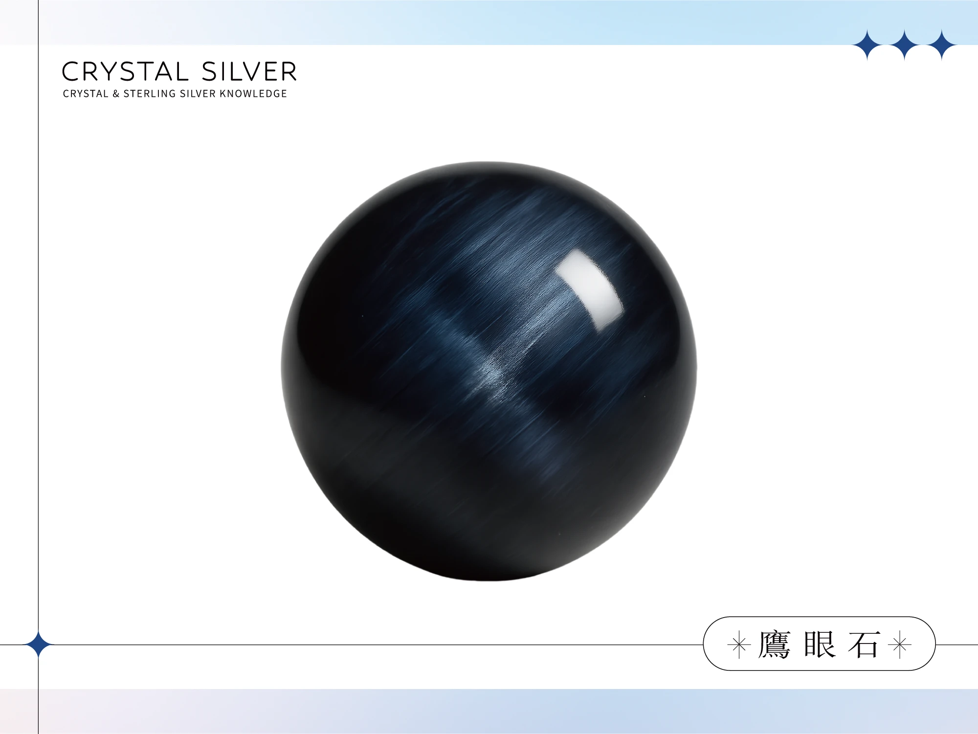 鷹眼石主圖|能量功效、脈輪對應、生命靈數、內含物與化學元素、物理性質全面解析