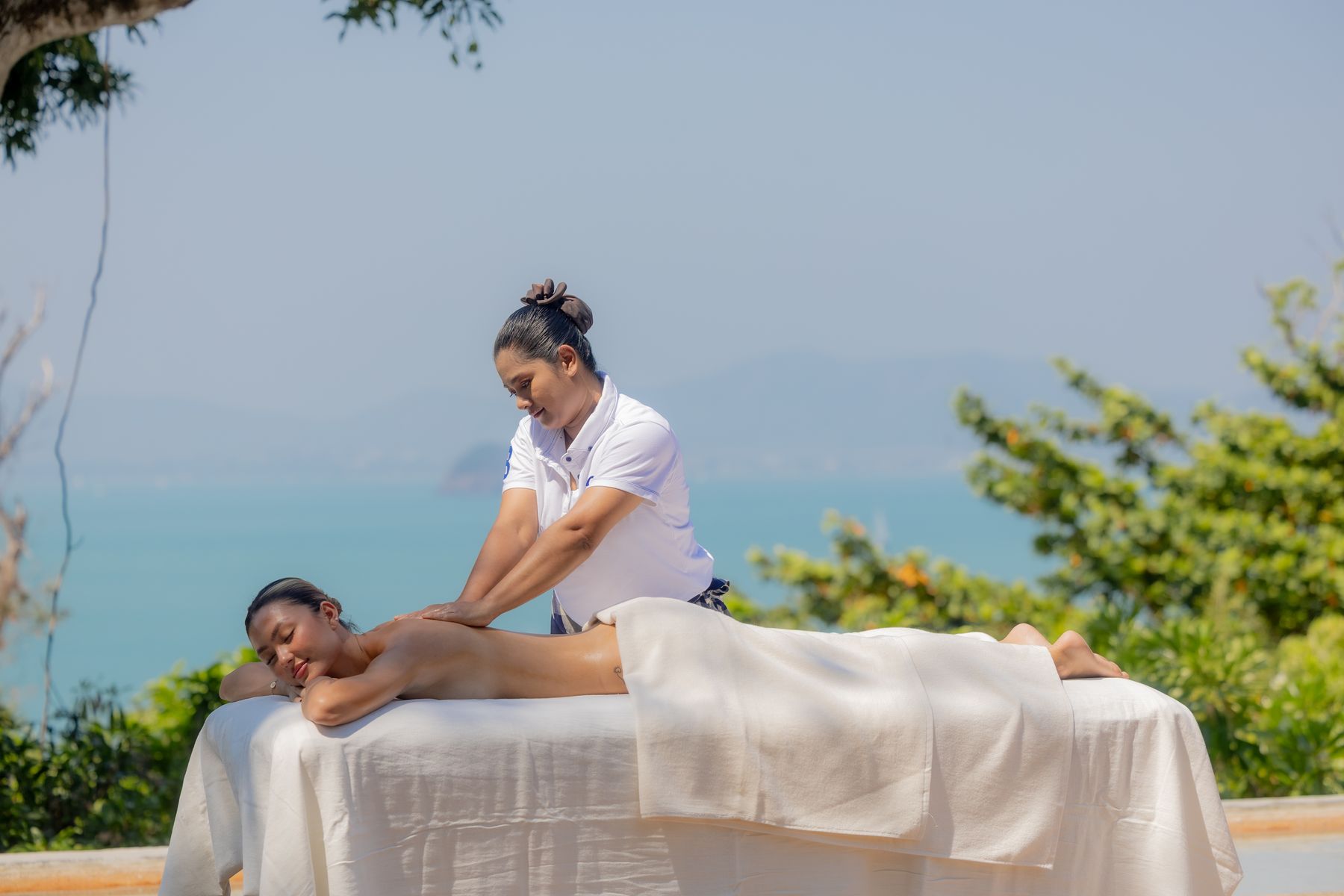 Spa treatment overlooking the Andaman Sea