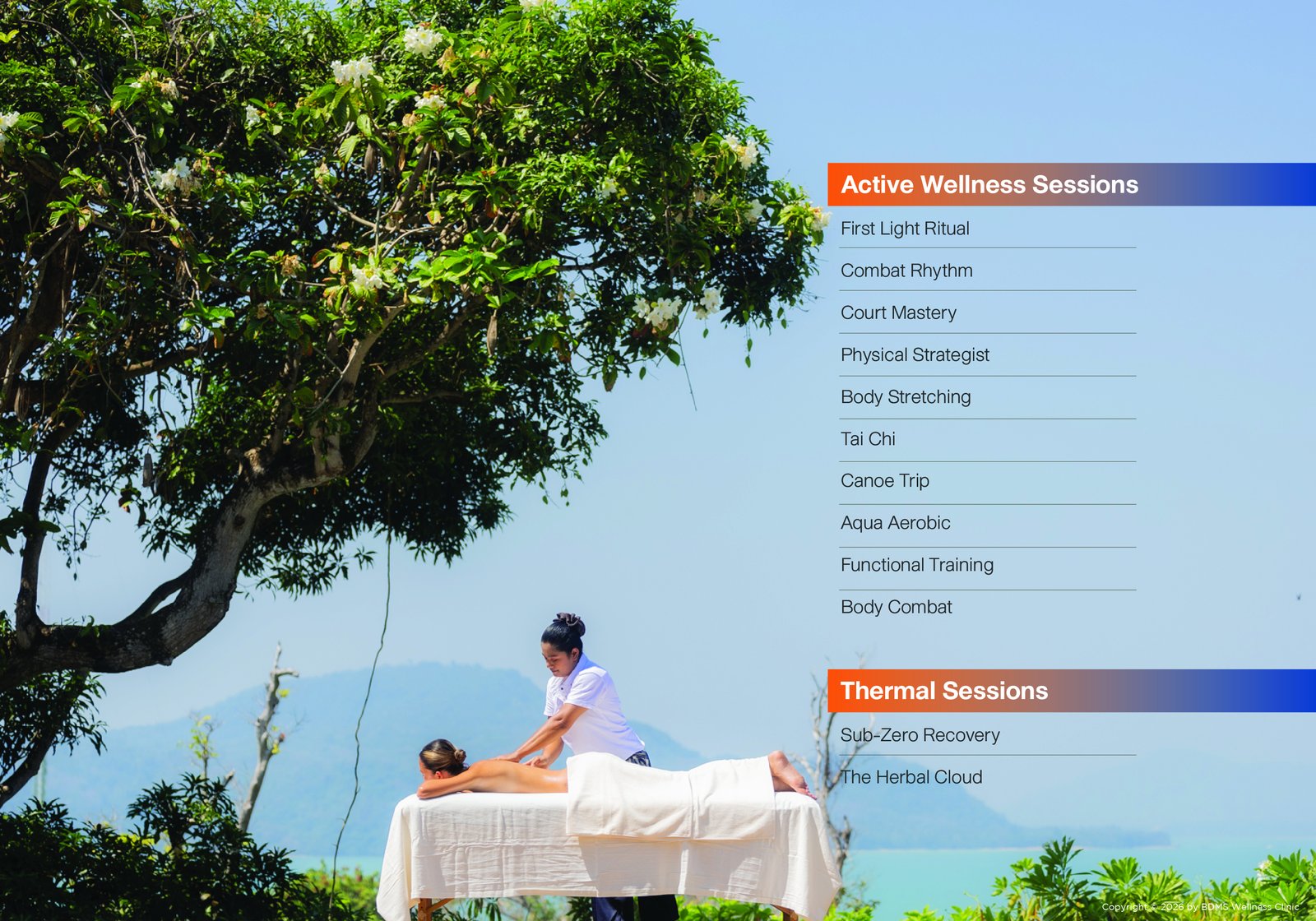 Select activities — Active Wellness & Thermal