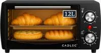 Cadlec 12-Litre Oven Toaster Grill OTG Cruise, Black