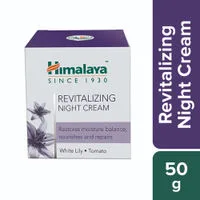 Himalaya Revitalizing Night Cream with Tomato & White Lily for Nourished Repaired Skin