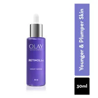 Olay Retinol 24 Anti Ageing Night Serum For Youthful Looking Skin, No Irritation, Fragrance Free