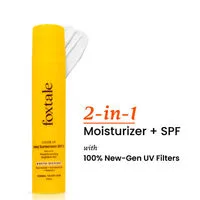 Foxtale Dewy Sunscreen SPF 70 PA++++ With Niacinamide + Provitamin B5 + Vitamin E