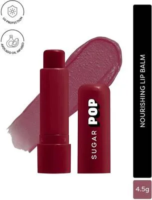 SUGAR POP Nourishing Lip Balm 07 | Moisturizing | SPF Protection | Intense Care Plum