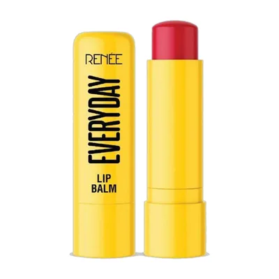 Renee Everyday Lip Balm, Heals & Moisturizes with Vitamin C, Skincare Infused Makeup - Cherry Berry