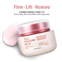 The Face Shop Pomegranate & 10% Collagen Korean Beauty Moisturizer - Anti Aging Day & Night Cream